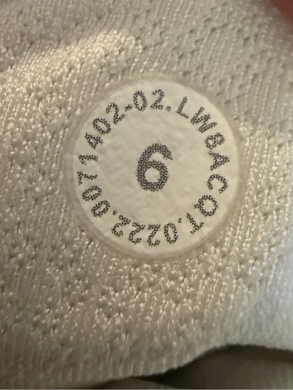 lululemon athletica White and Light Gray Tie-Dye Skater Skirt